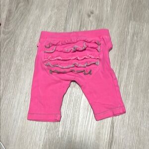 Pink Ruffled Baby Pants